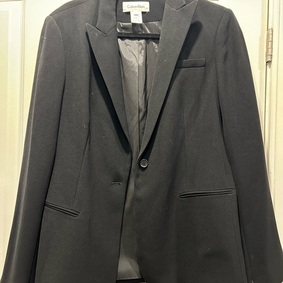 Ladies Calvin Klein black blazer - Picture 3 of 4